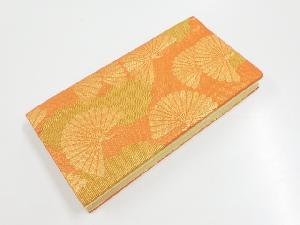 リサイクル　金糸菊模様織り出し和装バッグ